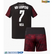 Maglie da calcio RB Leipzig Antonio Nusa #7 Terza Maglia Bambino 2025-26 Manica Corta + Pantaloni corti)